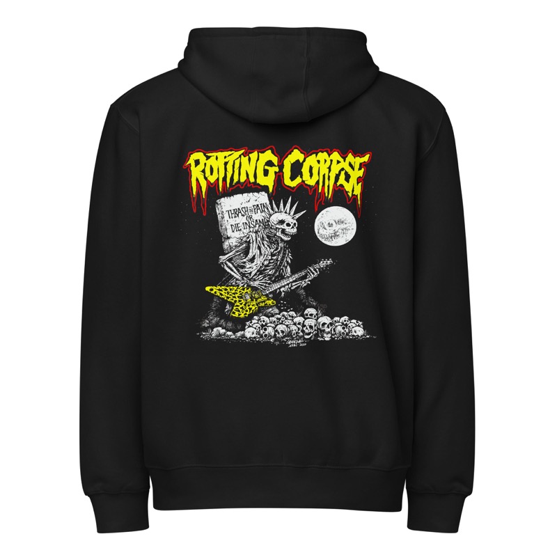 Thrash In Pain Zip Hoodie